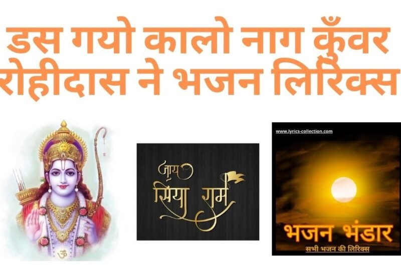 डस गयो कालो नाग कुँवर रोहीदास ने भजन लिरिक्स